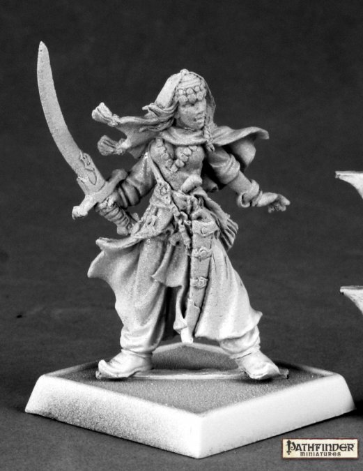 Pathfinder Miniatures: 60052 Almah, Merchant Princess