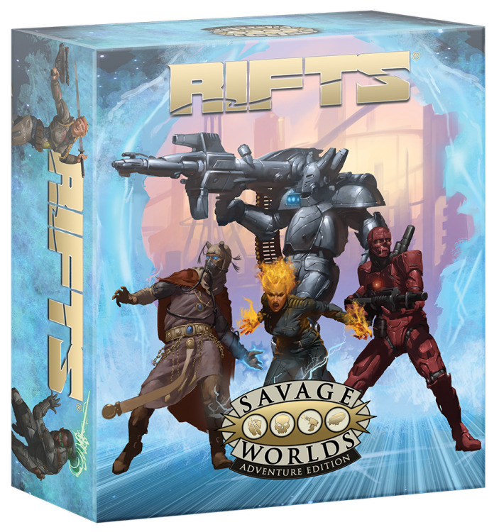 Savage Worlds RPG: Rifts Adventure Boxed Set