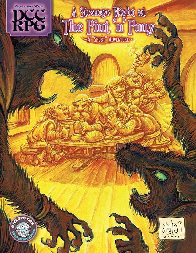 Dungeon Crawl Classics RPG:  A Strange Night at the Pint 'n' Pony