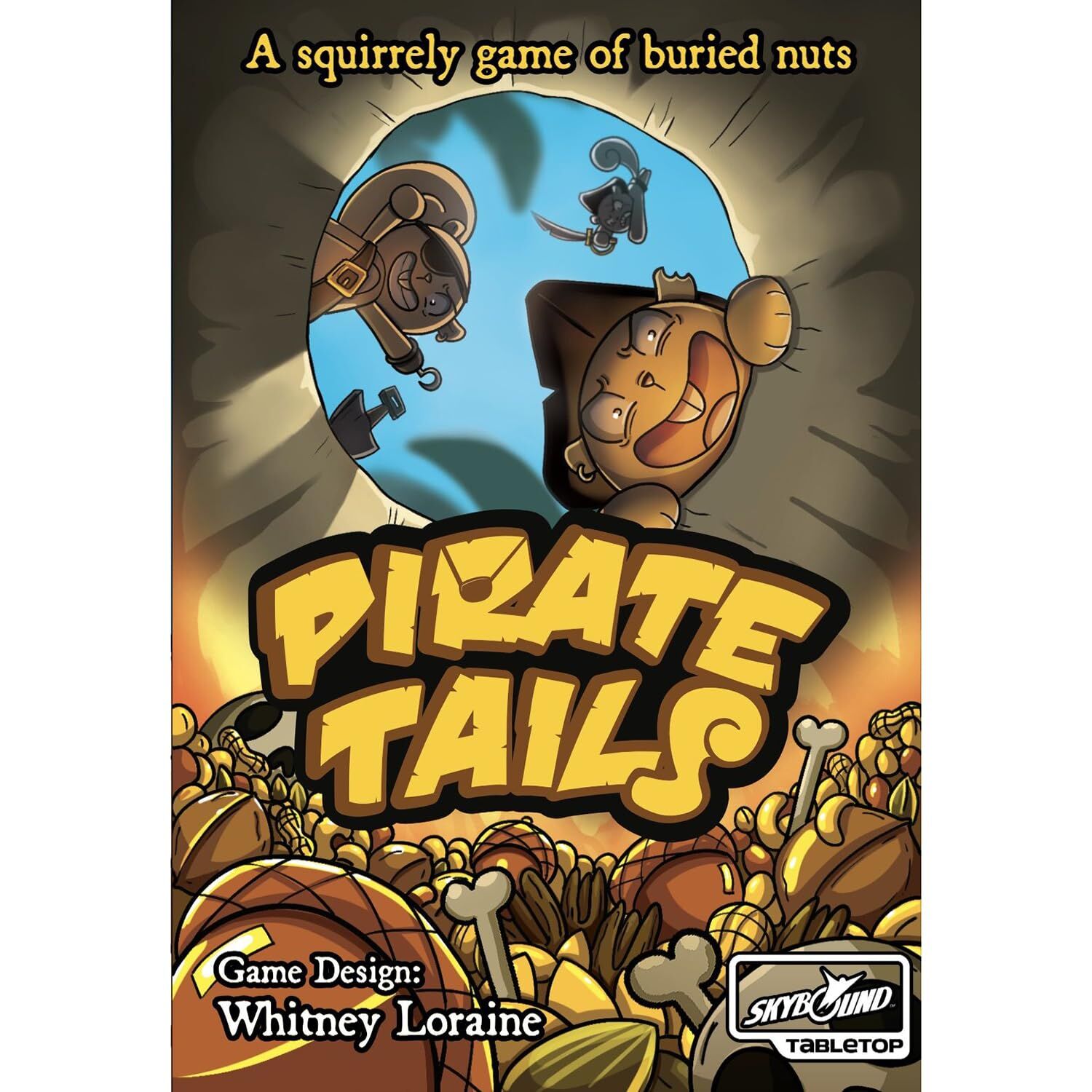 Pirate Tails: A squirrely Game of Buried Nuts
