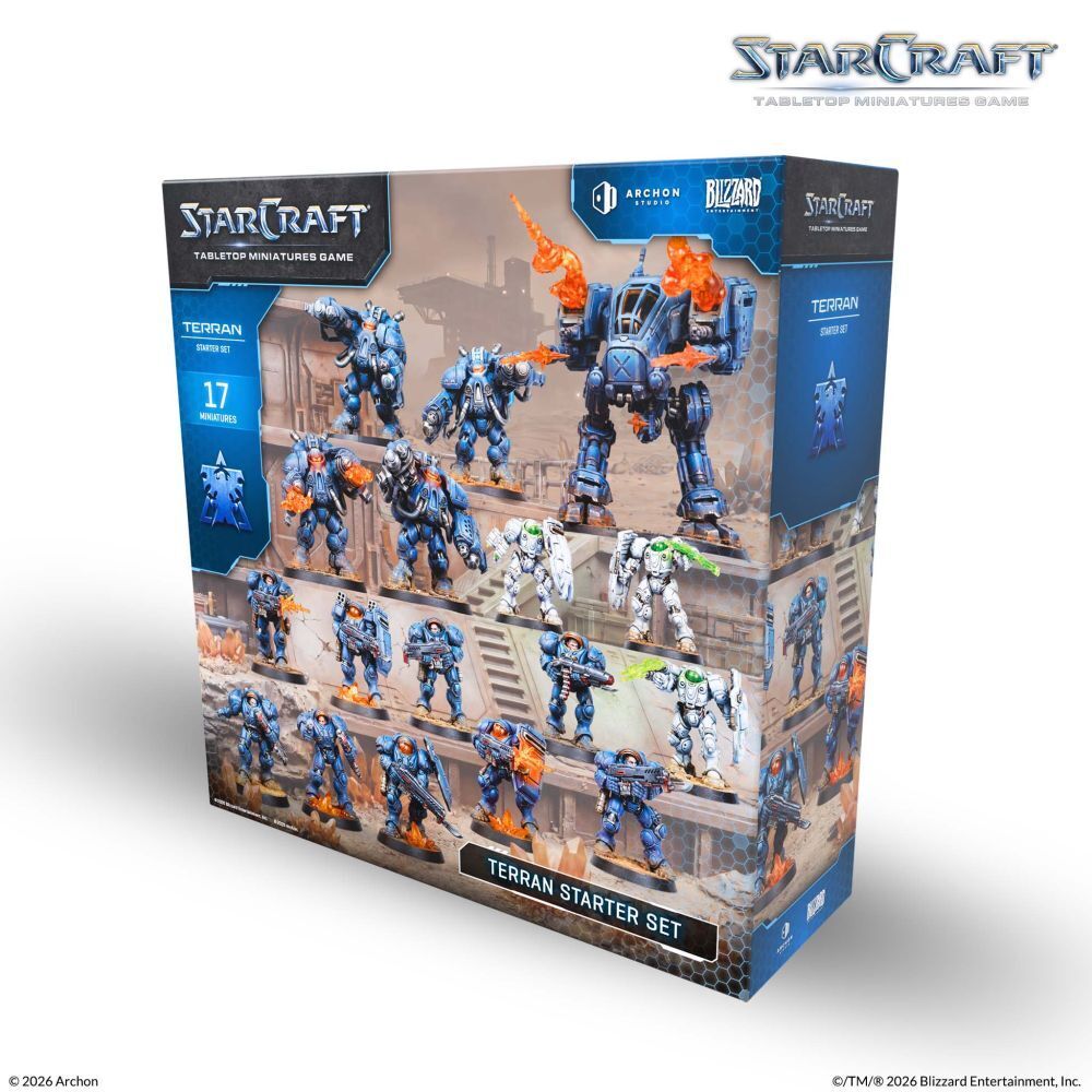 Starcraft Miniatures Games: Terran Starter Set