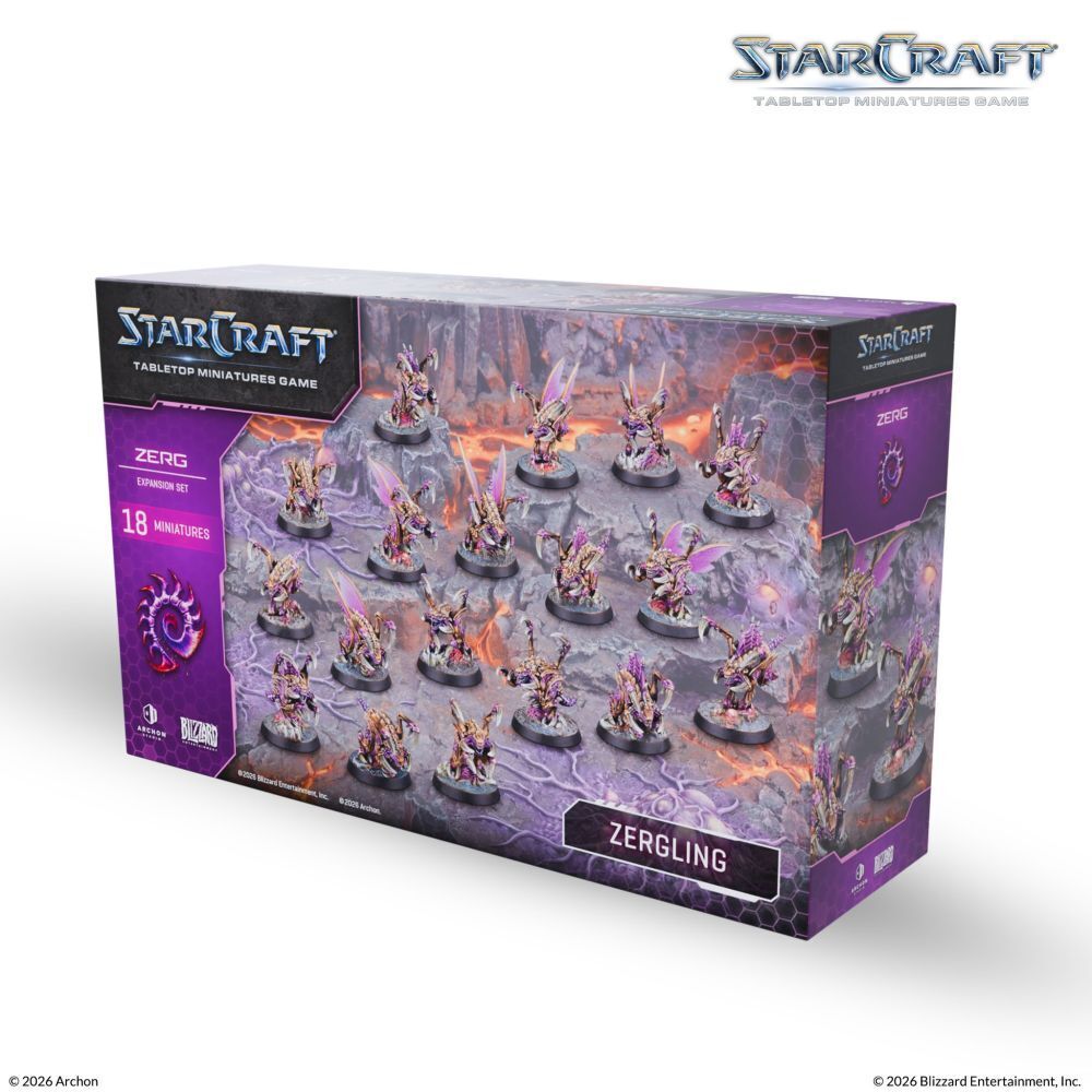 Starcraft Tabletop Miniatures Game: Zerg - Zergling - Expansion Set