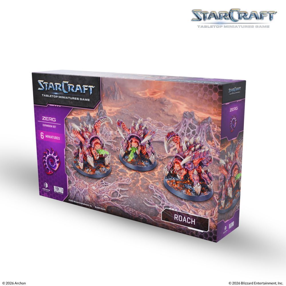 Starcraft Tabletop Miniatures Game: Zerg - Roach - Expansion Set