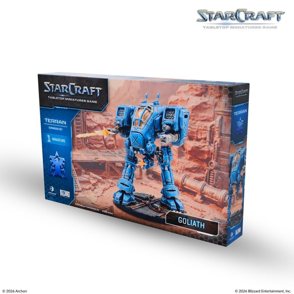 Starcraft Tabletop Miniatures Game: Terran - Goliath - Expansion Set