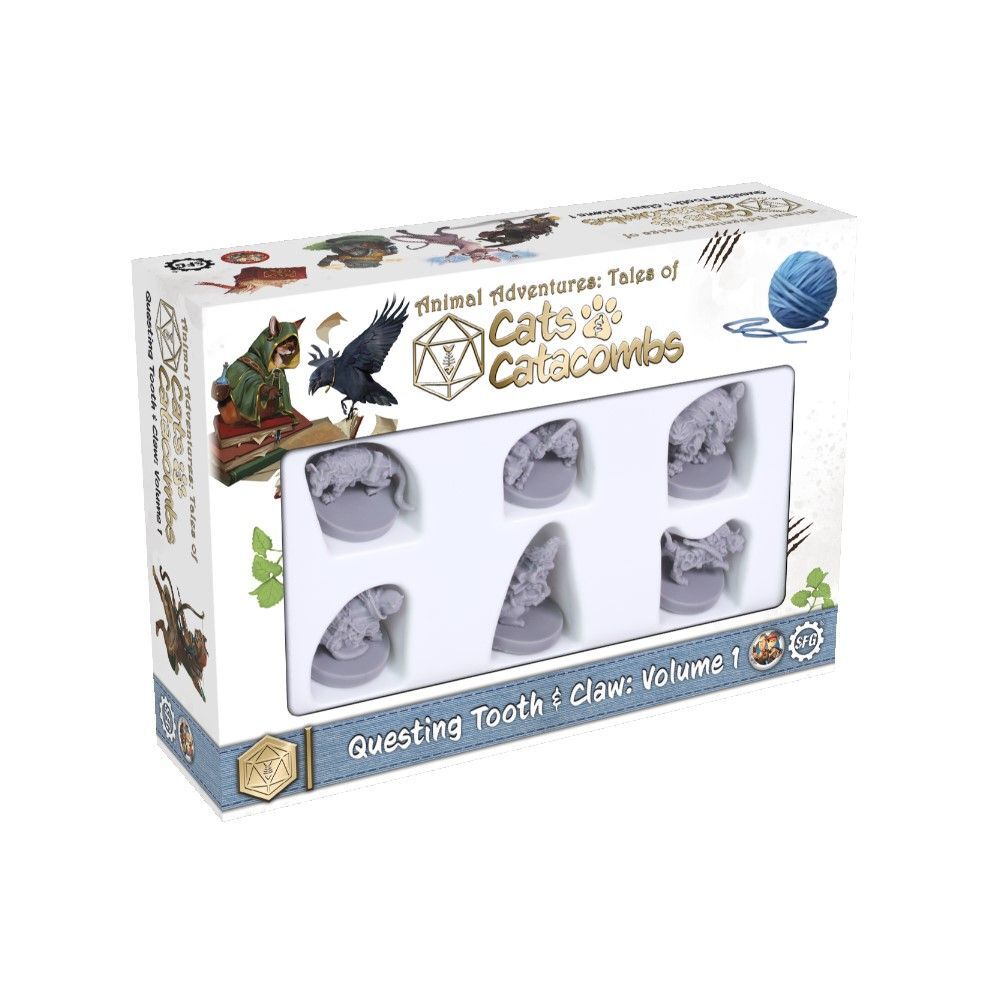 Animal Adventures: Cats and Catacombs - Questing Tooth and Claw Volume 1