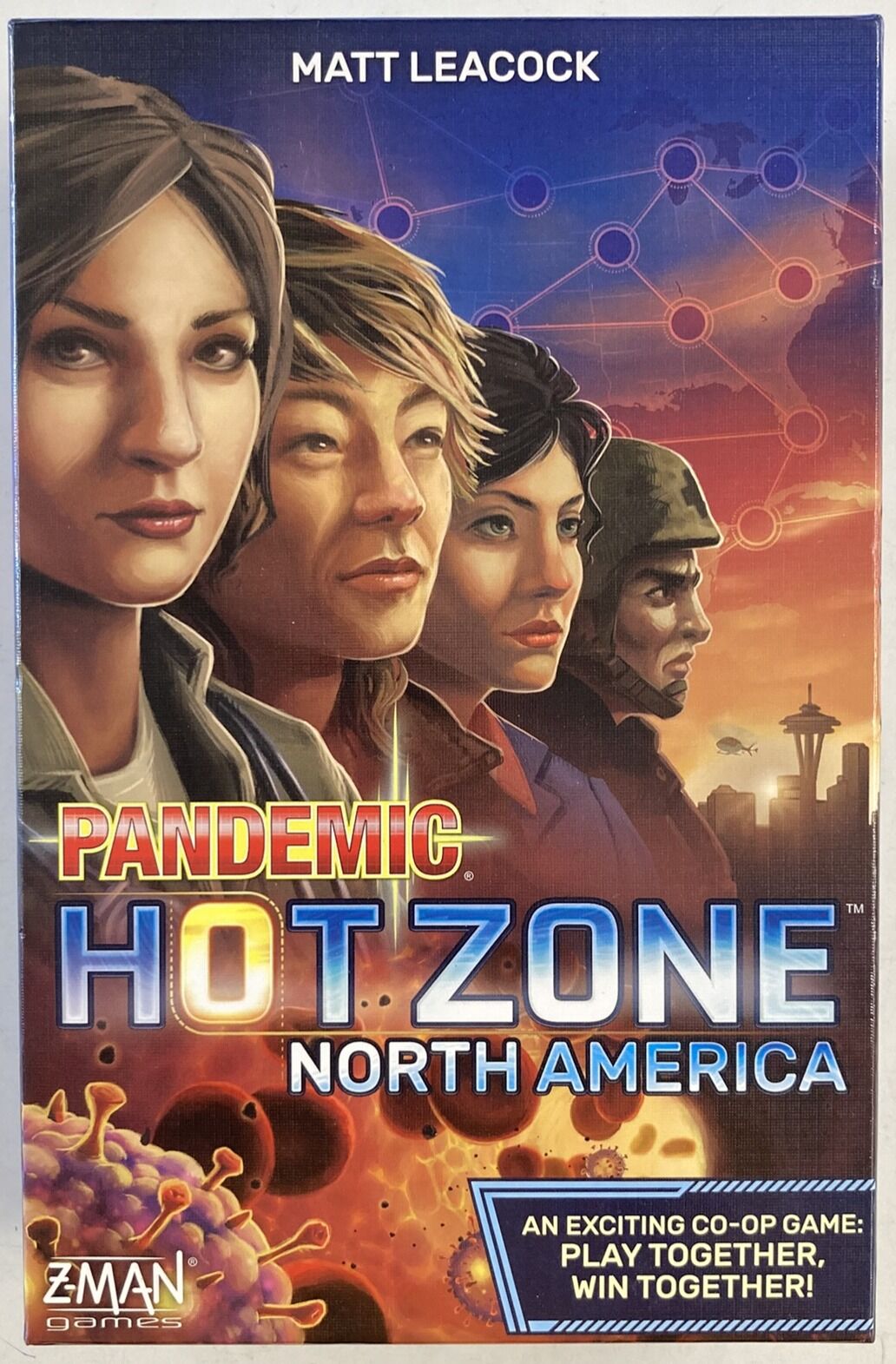 Pandemic Hot Zone: North America (Second Hand)