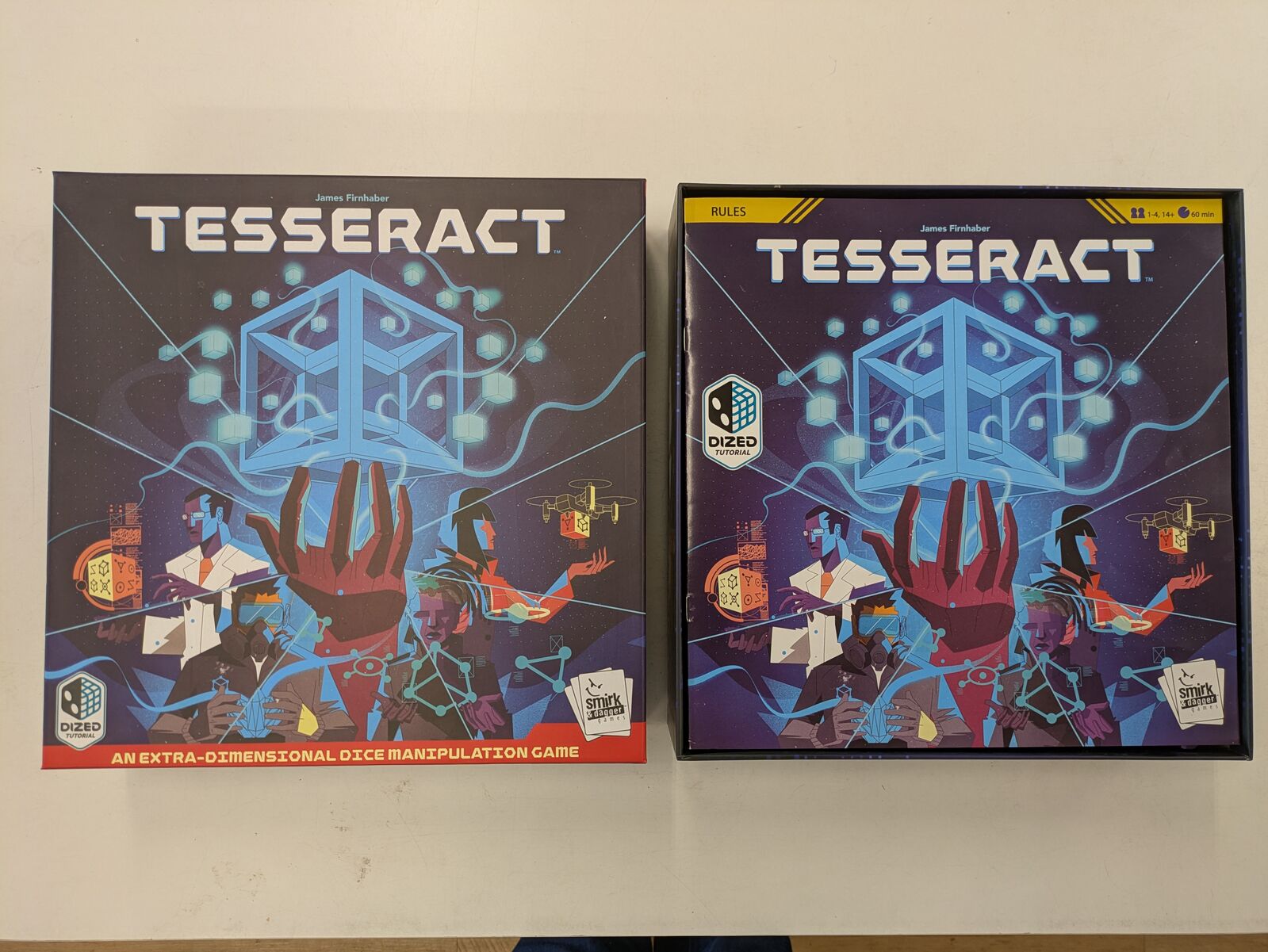 Tesseract: An Extra Dimensional Dice Game (Second Hand)