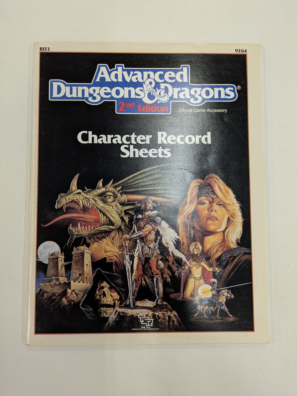 Advanced Dungeons & Dragons 2nd Edition: Character Record Sheets (Second Hand)