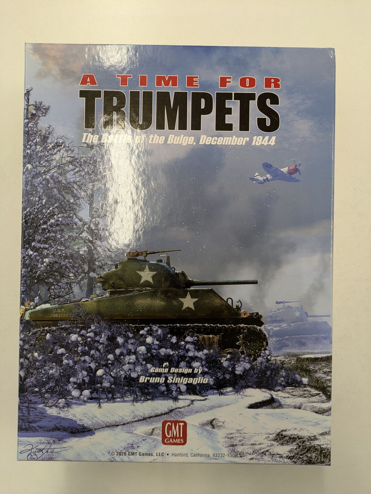 A Time for Trumpets: The Battle of the Bulge, Decembaer 1944 & Errata Counters (Second Hand)