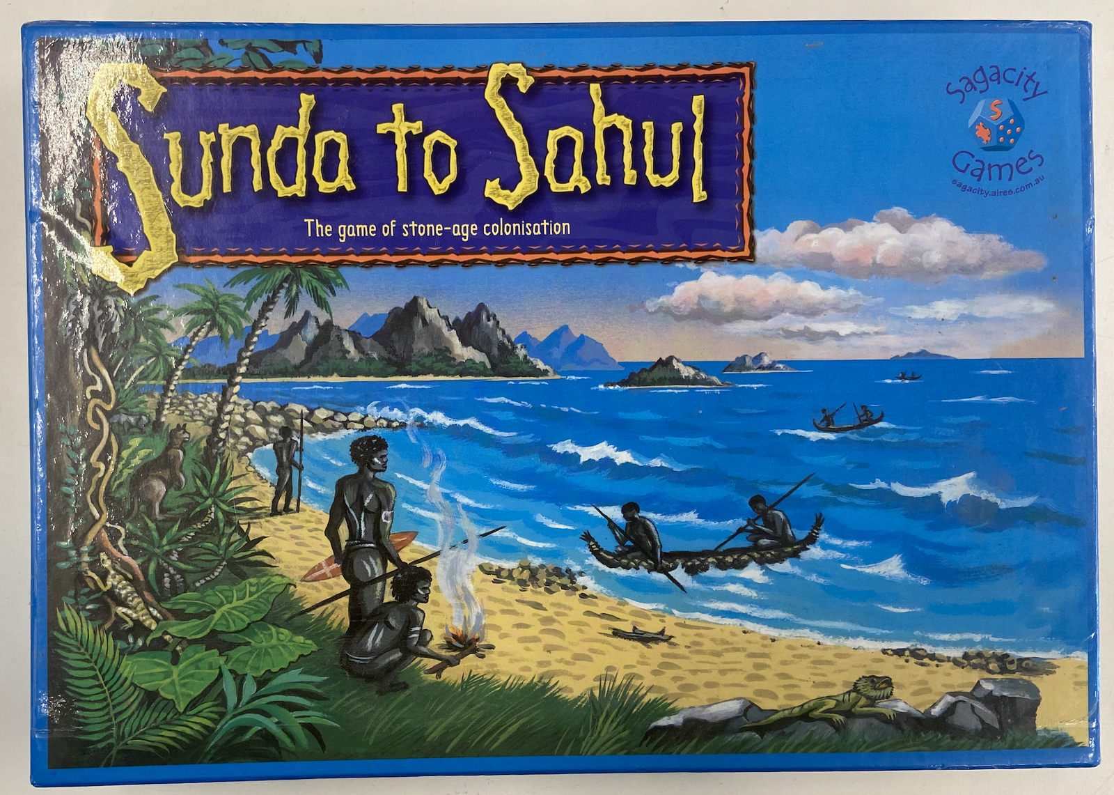 Sunda to Sahul: The Game of Stone age Colonisation 