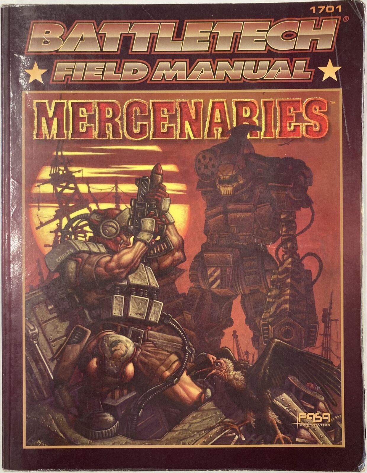 Battletech Field Manual: Mercenaries (Second Hand)
