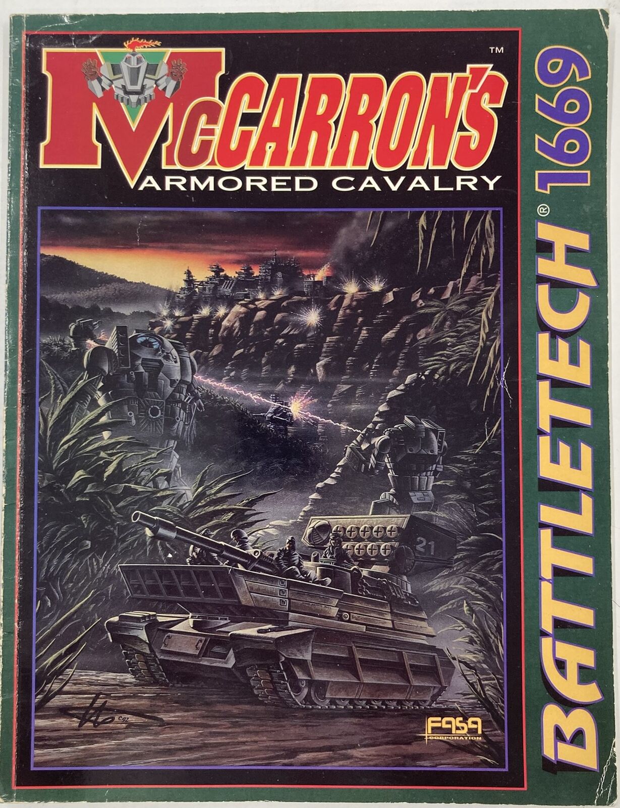 Battletech: McCarron's Armored Cavalry Scenario Pack (Second Hand)