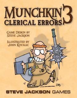 SJG1416 Munchkin 3 Clerical Errors Revised Edition 