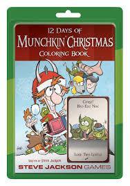 Munchkin: 12 Days of Munchkin Christmas—Coloring Book
