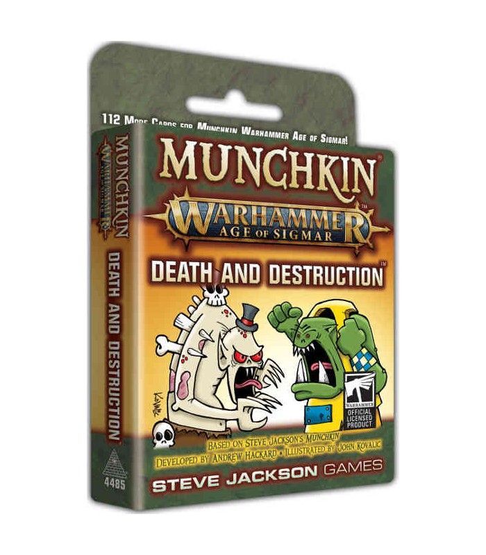 Munchkin: Warhammer Age of Sigmar - Death and Destruction Expansion