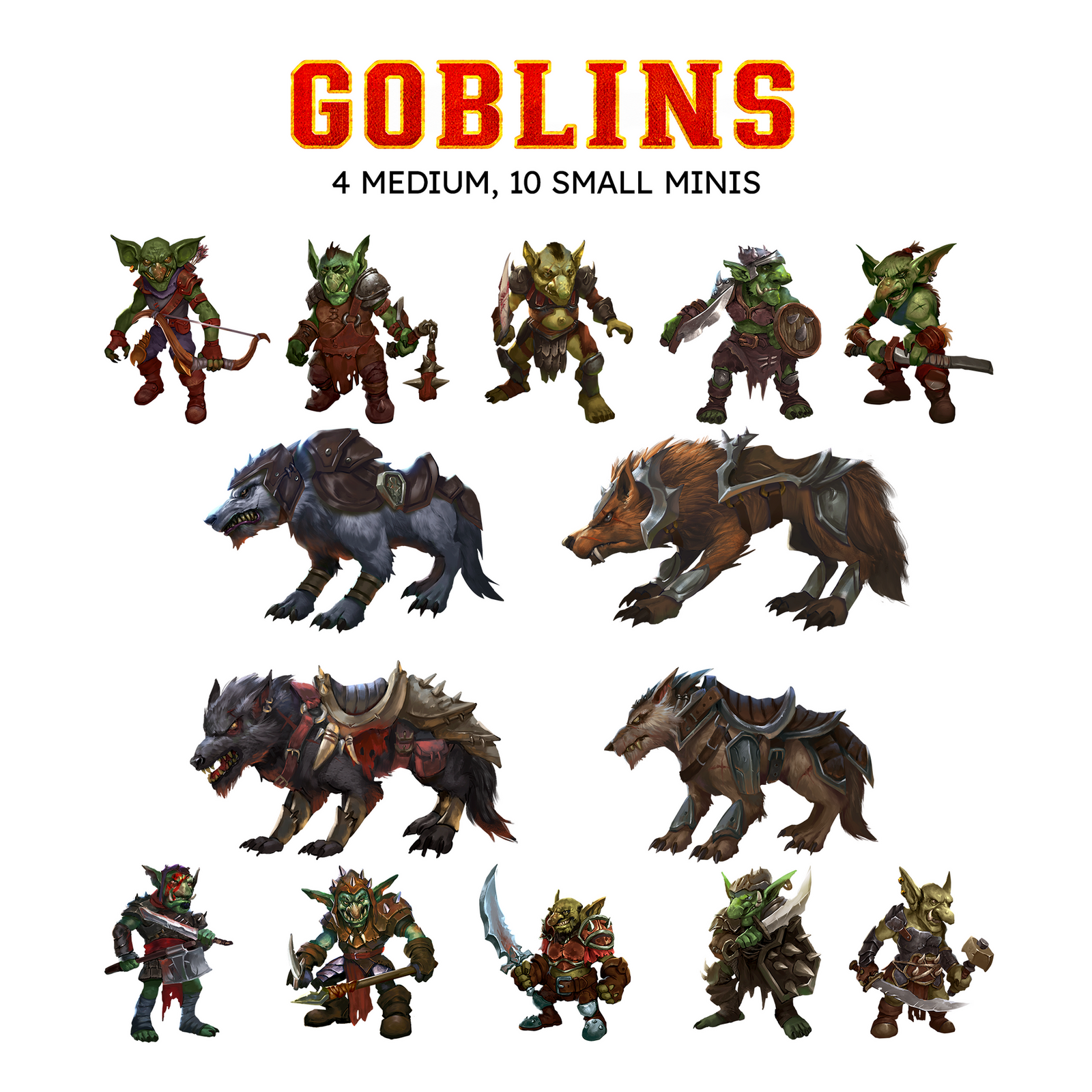 Skinny Minis - Goblins