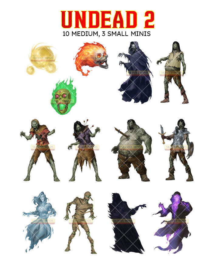 Skinny Minis - Undead 2