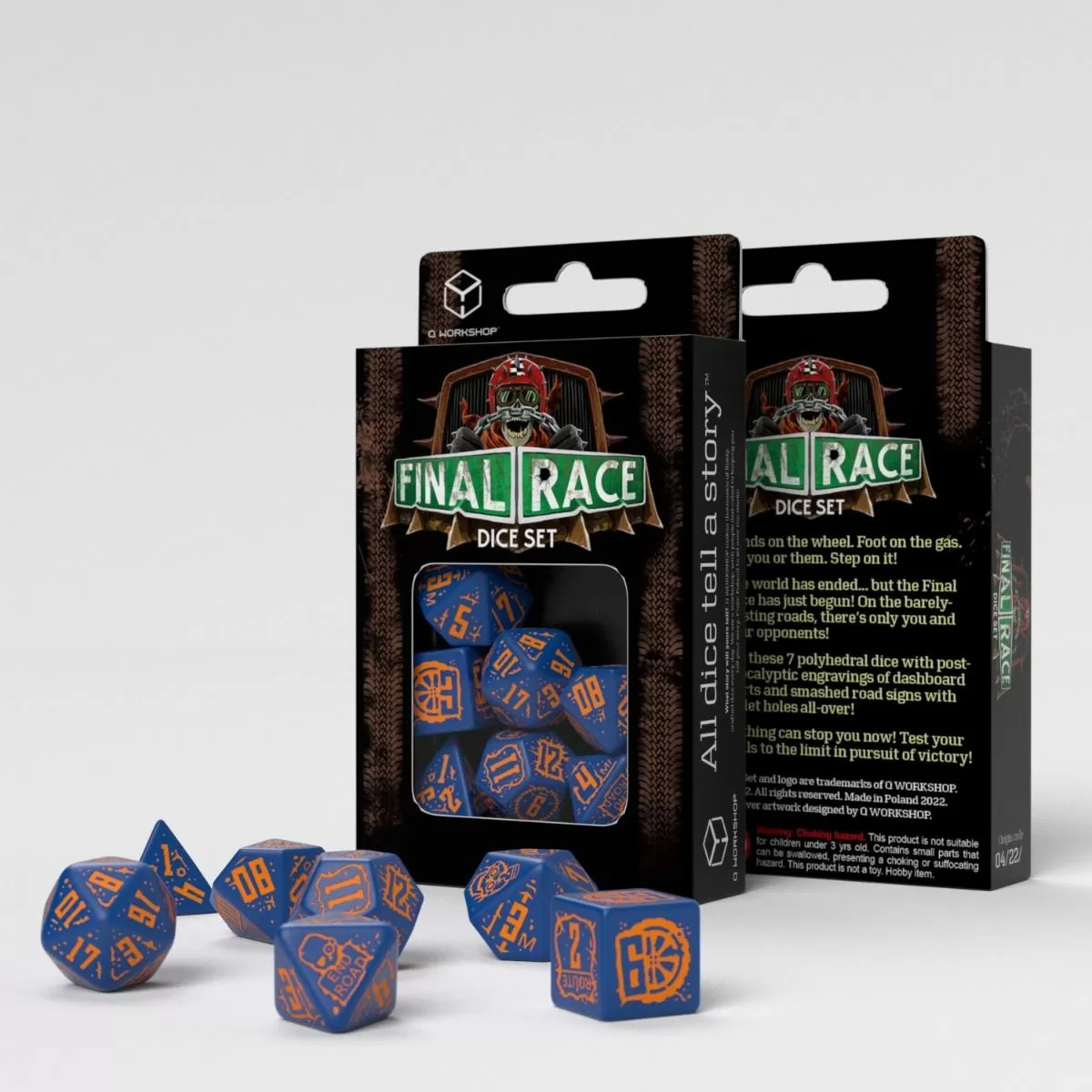 Final Race Dice Set - Road Fever