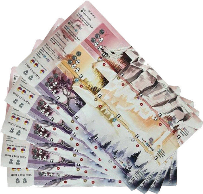 Wyrmspan - Playmat (5 Player Bundle)