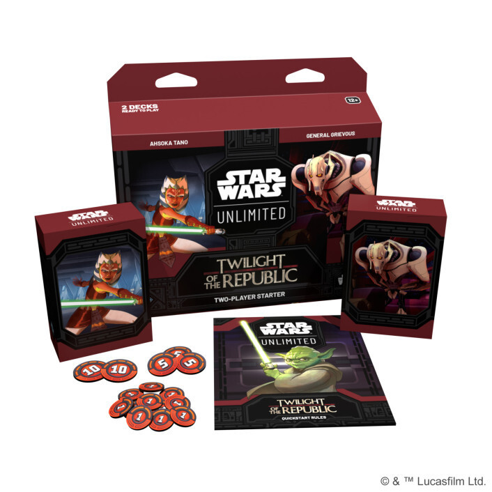 Star Wars Unlimited: Twilight of the Republic Two Player Starter