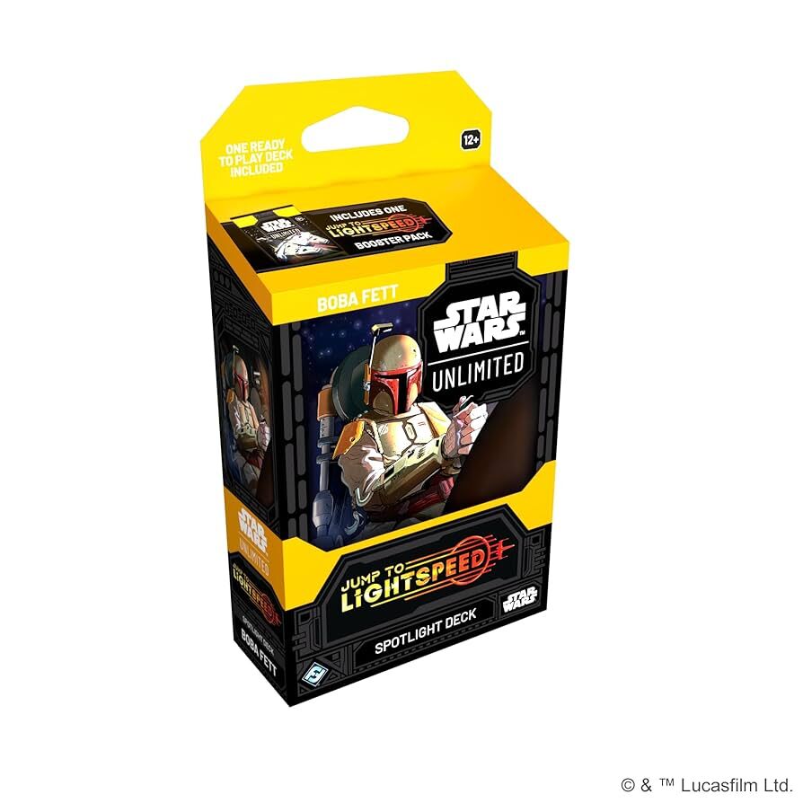 Star Wars Unlimited: Jump to Lightspeed Spotlight Deck - Boba Fett