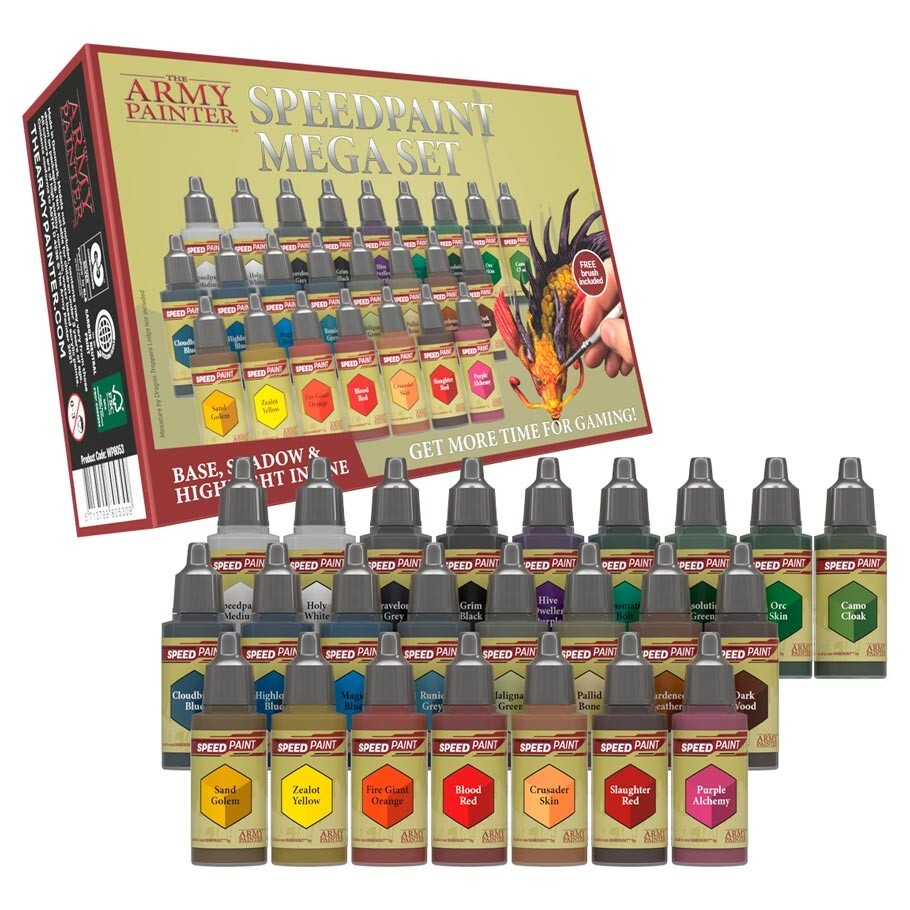 Army Painter: Warpaints - Speedpaint Mega Set