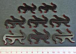 Arkham Horror: Monster Bases - Red (8)