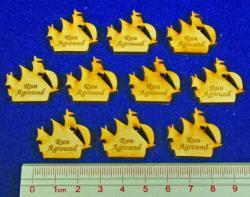 Ship Run Aground Tokens (10)