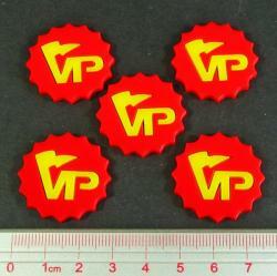 Deluxe Victory Point Tokens 5 Red
