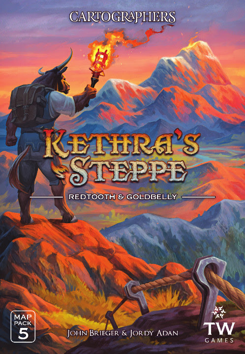 Cartographers: RPG Map Pack 5 Kethras Steppe