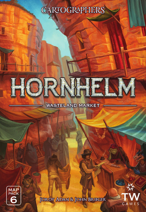 Cartographers: RPG Map Pack Pack 6 Hornhelm Market