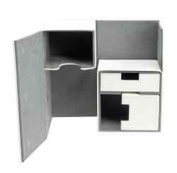Twin Flip'n'Tray Deck Case: XenoSkin White