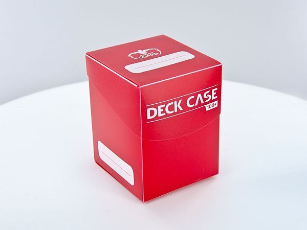 Ultimate Guard Red Deck Case 100+ Std Size