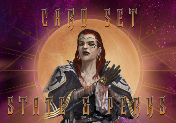 Fading Suns: State & Perks Card Set