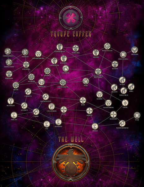 Fading Suns: Jumpweb Map