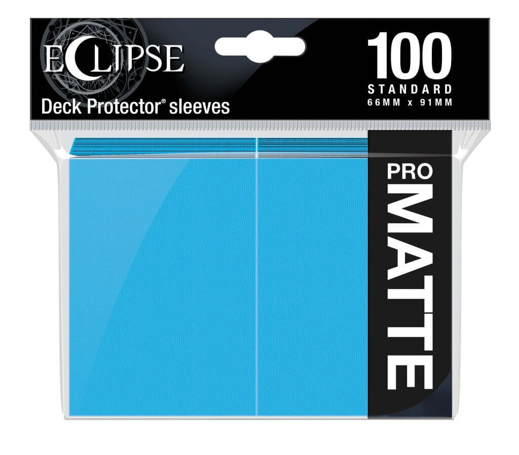 Ultra-Pro Eclipse Sleeves: Standard - Matte 100ct Sky Blue
