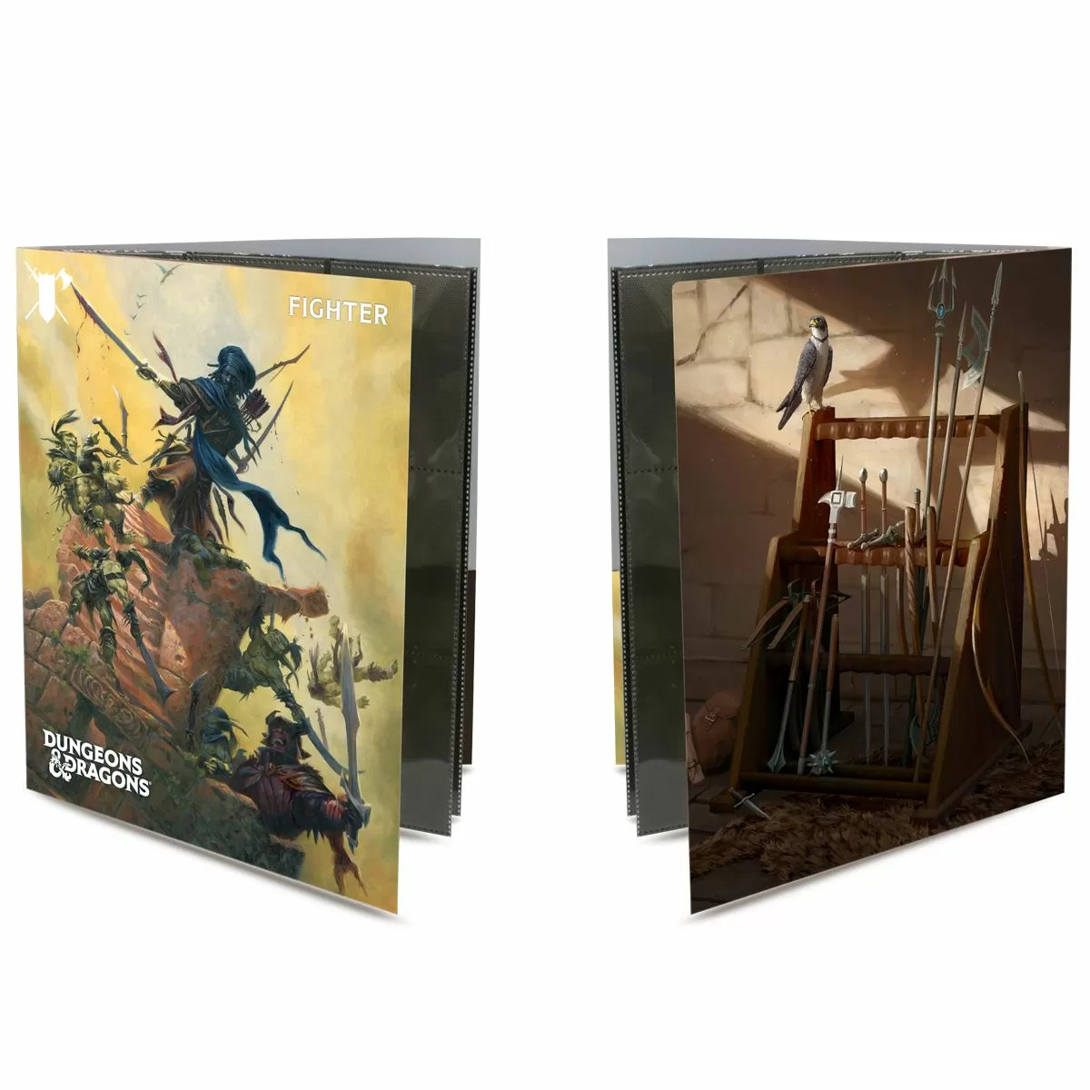 Dungeons & Dragons Character Folio with stickers - Fighter
