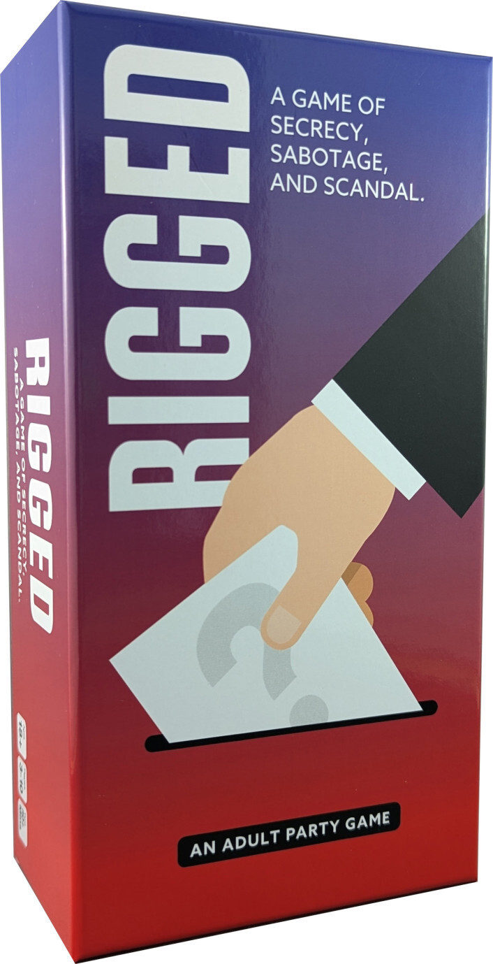 Rigged - A game of secrecy, sabotage, and scandal.