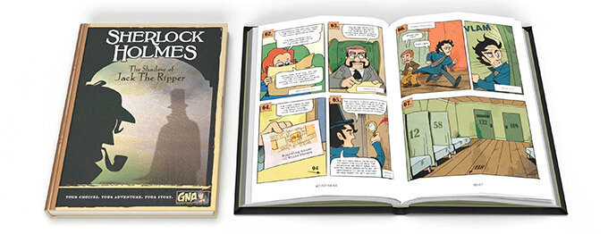 Graphic Novel Adventures: Sherlock Holmes: The Shadow of Jack the Ripper