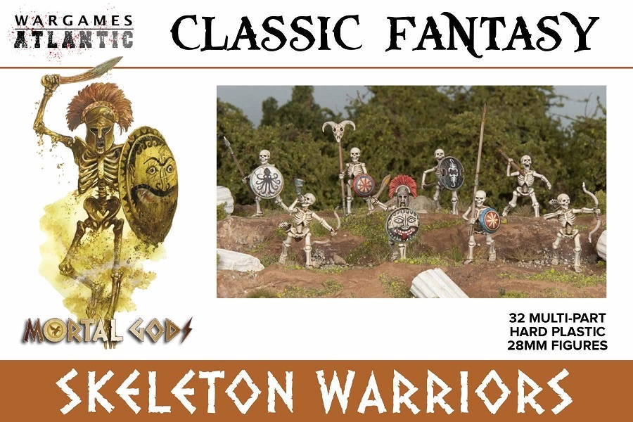 Classic Fantasy: 28mm Skeleton Warriors (32)