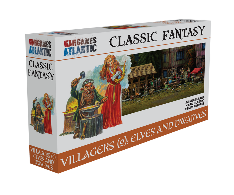 Classic Fantasy: Villagers (2): Elves & Dwarves