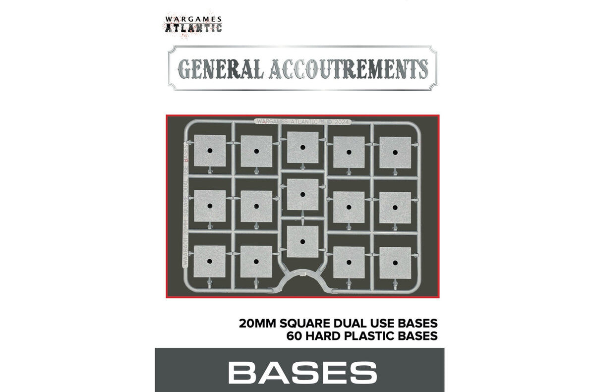 General Accoutrements: 20mm Dual Use Bases