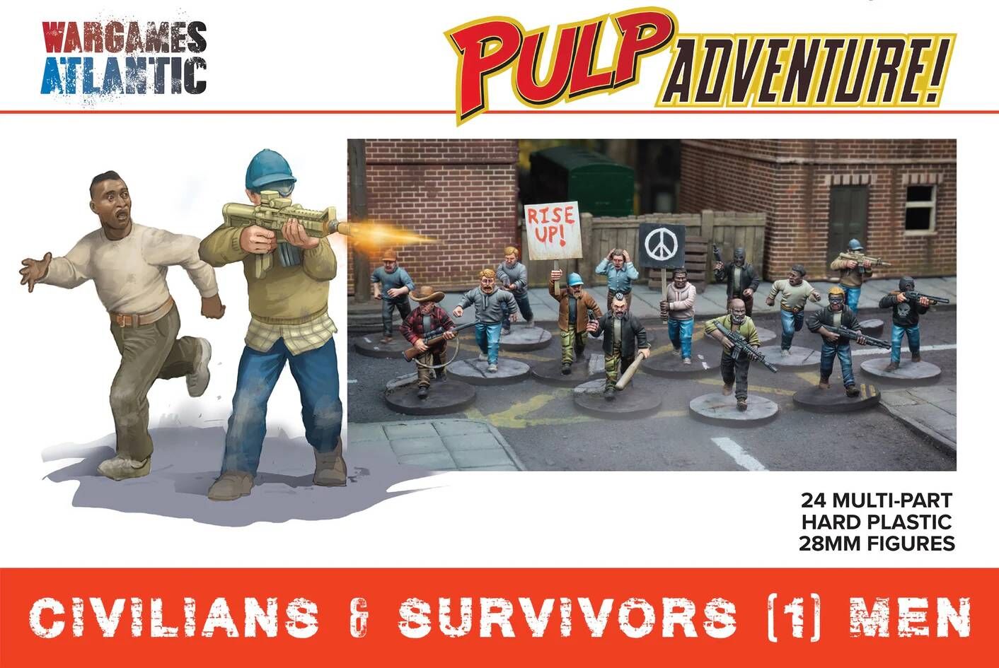 Pulp Adventure: Civilians & Survivors (1): Men