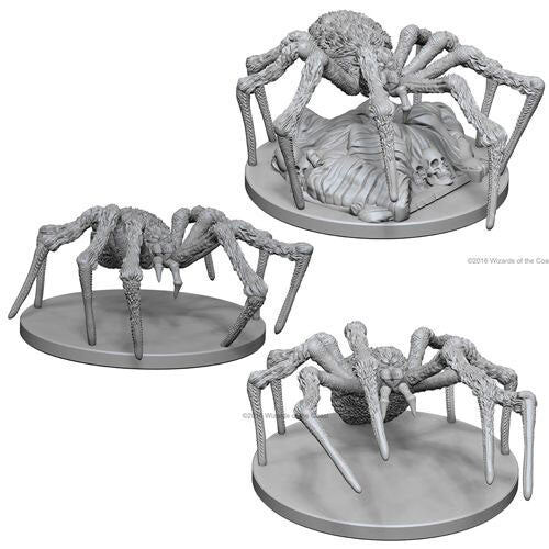 D&D Nolzurs Marvelous Unpainted Miniatures: Spiders