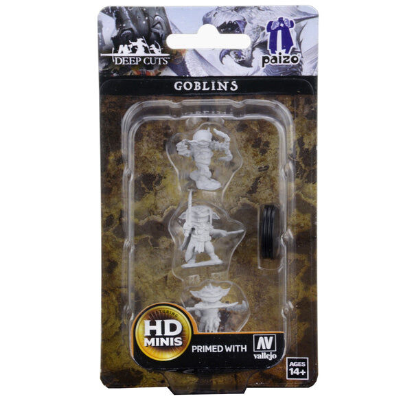 Pathfinder Deep Cuts Unpainted Minis — Goblins