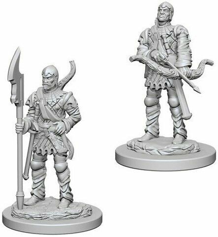 Pathfinder Deep Cuts Unpainted Minis: Town Guards