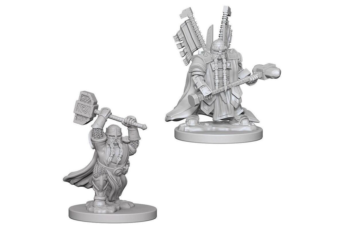 D&D Nolzurs Marvelous Unpainted Minis: Male Dwarf Paladin