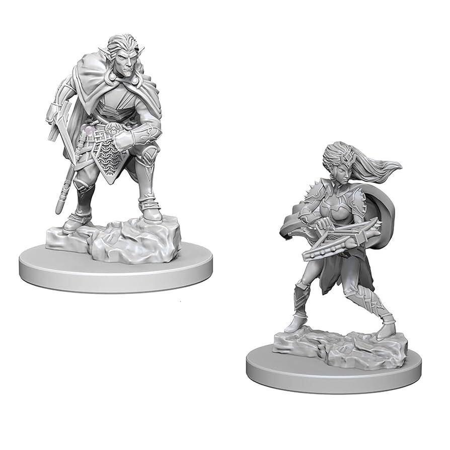 D&D Nolzurs Marvelous Unpainted Minis: Drow