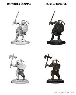 D&D Nolzurs Marvelous Unpainted Minis: Earth Genasi Male Fighter