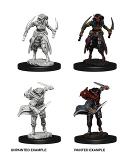 D&D Nolzurs Marvelous Unpainted Minis: Tiefling Female Rogue